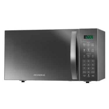 Imagem de Micro-ondas Mondial 34L MO-02-34-E Cinza Espelhado 220V, 220V