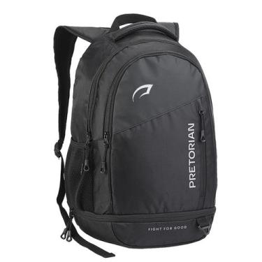 Imagem de Mochila Masculina Pretorian Porta Tênis Notebook Reforçada Cor:Preto, 