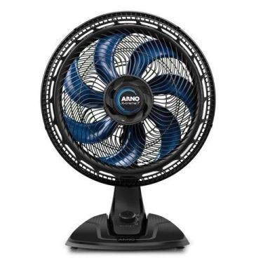 Imagem de Ventilador Arno X-treme VE70 40cm de Mesa, Preto, 110V