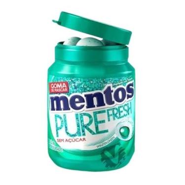 Imagem de Mentos Pote Pure Fresh Wintergreen Goma de Mascar Sem Açucar