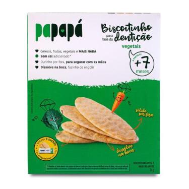Imagem de Biscoitinho para Fase da Dentição a Base de Arroz Papapá 7+ Meses Vege