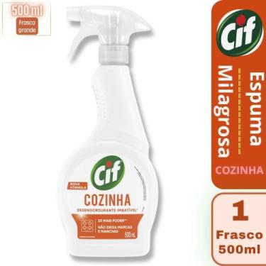 Imagem de Cif Limpador Cozinha Espuma Milagrosa Especialista Derrete Gordura 500