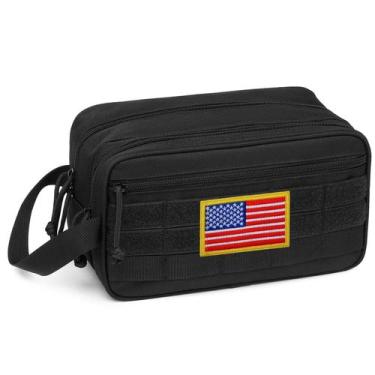 Imagem de Bolsa de higiene TATICSM Dry Wet Separate Travel Resistente à Água - T