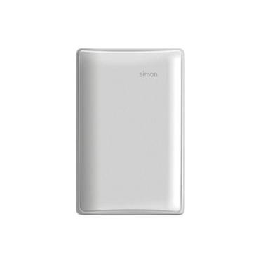 Imagem de Placa 4x2 Cega Branca com Suporte Simon 19900-30 - NoBrand