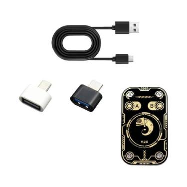 Imagem de Leitor E Gravador De Cartões Inteligentes NFC RFID Roxo Chameleon Ultr