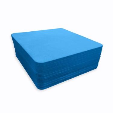 Imagem de Mouse Pad Office de EVA - Quadrado - 20cm x 20cm - Kit C/ 12 - - Selle
