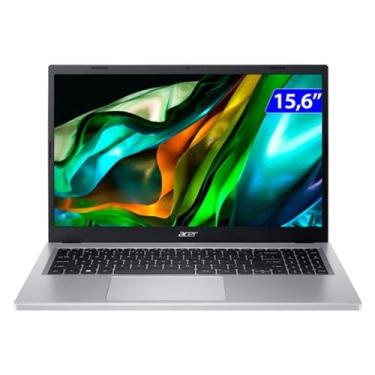 Imagem de Notebook ACER 15.6P R5-5500U 256GBSSD 8GB Linux - A515-45-R1AC Prata B