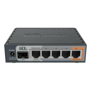 Imagem de Roteador MikroTik RouterBOARD hEX S RB760iGS cinza - Congratulations S