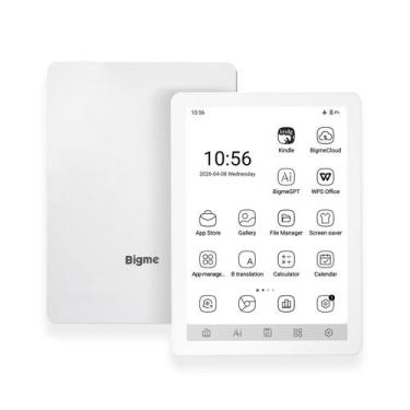 Imagem de E-reader Bigme B6 6" Tela B&W 4 GB de RAM 64 GB Android 14