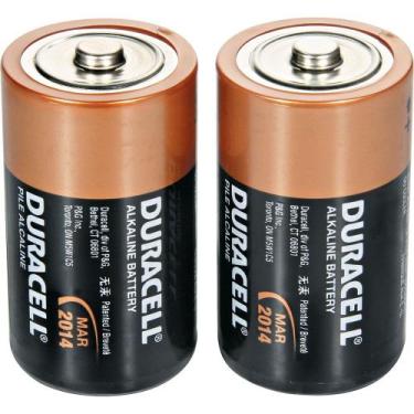 Imagem de Pilha Grande Alcalina com 2 Unidades Duracell