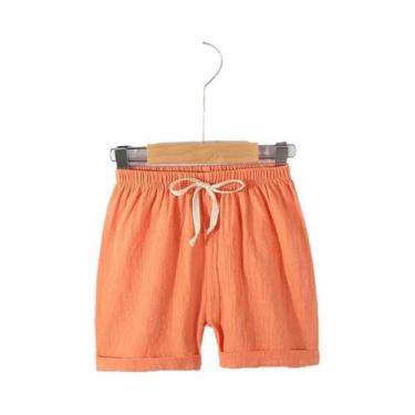 Imagem de Shorts De Verão Para Meninos De 2 a 10 Anos, Calças Esportivas De Linh