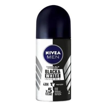 Imagem de Desodorante Nivea Rollon Black White Mas 50ml