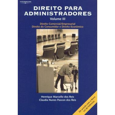 Imagem de Livro - Direito para administradores - Volume III