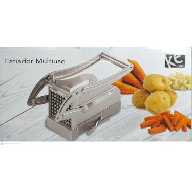 Imagem de Fatiador Multiuso Aço Inox Cortador Picador de Legumes Kehome