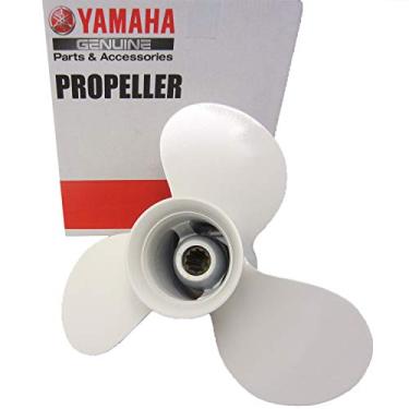 Imagem de Yamaha 664-45941-01-36 Propeller (3X9-7/8"X9"-F); New # 664-45941-01-00 Made by Yamaha