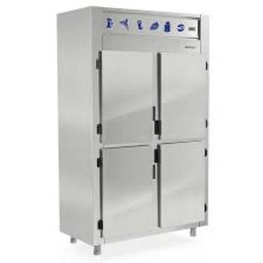 Imagem de Refrigerador Geladeira Grep-4P Inox - 04 Portas - Gelopar