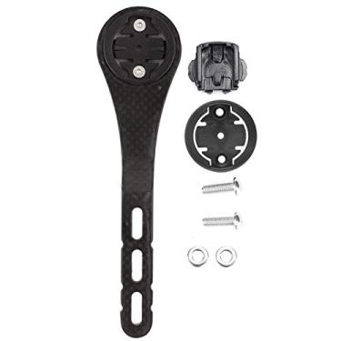 Imagem de tampa superior de haste de bicicleta,Suporte de montagem para computador de bicicleta, suporte para montagem de cronômetro de computador, com chaves adaptadoras, almofadas de parafuso longas para gar