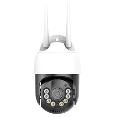 Imagem de 2MP 5MP 8MP Câmera de segurança PTZ ao ar livre, câmera de vigilância de IP de Wi-Fi em casa com detecção humanóide, visão noturna em cores, áudio bidirecional, IP66 à prova d'água (2MP)