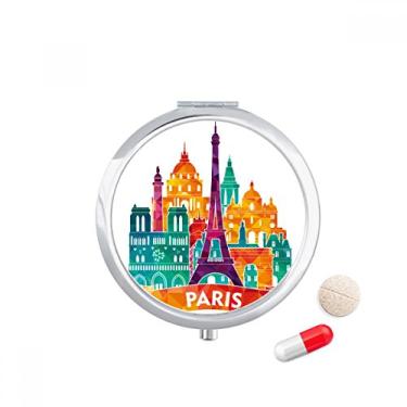 Imagem de Castelo Paris, França, Torre Eiffel, Porta-comprimidos, Porta-remédios