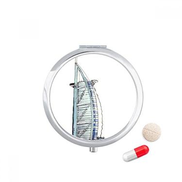 Imagem de Burj al-Arab Luxury, Hotel, Dubai, Porta-comprimidos, Porta-remédios