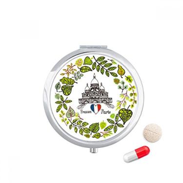 Imagem de Basilique Paris França Ilustração Caixa de Armazenamento de Remédios, Porta-Comprimidos
