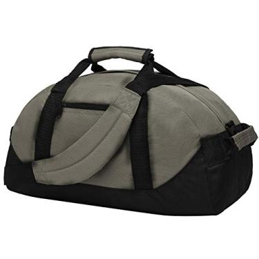 Imagem de Bolsa de viagem BuyAgain, bolsa esportiva esportiva de 45,72 cm para academia com alça superior para homens ou mulheres, Dark Gray
