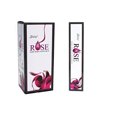 Imagem de Balaji Paus de incenso suave rosa pura, (12 unidades x 15 varas), marrom, 11 x 9,7 x 25 cm