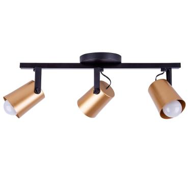 Imagem de Luminária de Teto Spot Trilho Direcionável Fokus 3 Lâmpadas E27 Moderno Bivolt