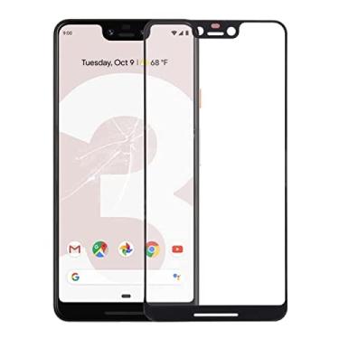 Imagem de Front Screen Outer Glass Lens for Google Pixel 3 XL(Black)