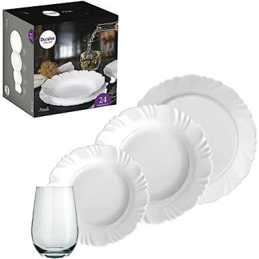 Imagem de Jogo de Jantar Aparelho de Jantar Duralex Nadir Opaline Pétala 24 peças