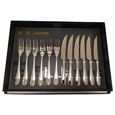 Imagem de Faqueiro 12 peças para churrasco Steak Collection Premium Inox St James