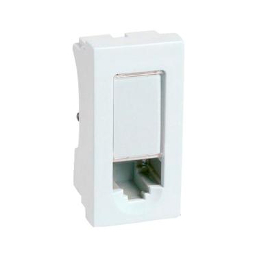 Imagem de Módulo Tomada RJ45 Legrand Pial Plus+ - Cat 6 UTP LCS2 - PIAL Plus+ - Branco - 615047BC