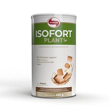 Imagem de Vitafor - Isofort Plant - 450G - Paçoca, Branco, 450 Gramas