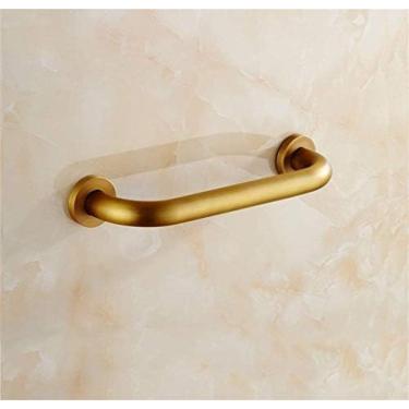 Imagem de Trilhos De Apoio, Barra De Apoio Para Deficientes De Segurança Do Banheiro, Barra De Apoio Para Banheiro De Latão Sólido, Trilhos De Apoio Para Banheira Chuveiro Trilho De Mão Antiderrapante Doura