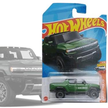 Imagem de Carrinho Hot Wheels GMC Hummer EV Verde Escuro Mattel