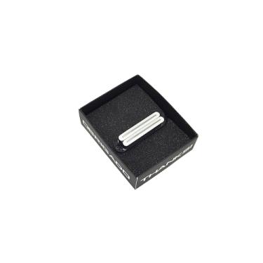 Imagem de Captador mini humbucker Malagoli Little HH777 branco para posição da ponte guitarra