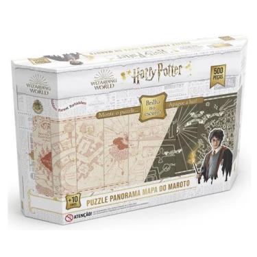 Imagem de Quebra Cabeça Harry Potter Mapa Do Maroto - 500 Peças - Grow