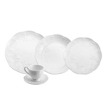 Imagem de LYOR - Aparelho de Jantar 30 Peças para Chá de Porcelana New Bone Butterfly Flower