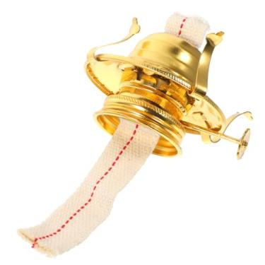 Imagem de TIDTALEO 1 Conjunto suporte de lâmpada de querosene lamparina a óleo suporte de pavio de tubo de vidro lampião querosene lamparina querosene peças de lâmpadas de querosene antiquado abajur