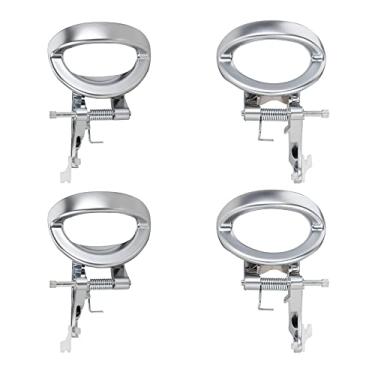 Imagem de Deal New Kit de substituição de maçaneta interna interna da porta dianteira + traseira do motorista + lado do passageiro compatível com 07-12 Nitro