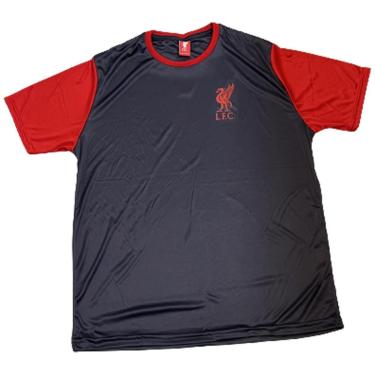 Imagem de Camiseta Liverpool Turim Masculino - Grafite e Vermelho-Feminino