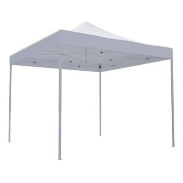 Imagem de Gazebo De Aco Importado Branco 3,2X3X3M Importado Polinesia