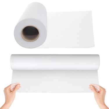 Imagem de [50% mais espesso] Rolo de papel de mesa de massagem (pacote com 1) 80 x 81 cm Lençóis de cama de massagem descartáveis – Lençóis de mesa de massagem sem tecido para cama facial, Lençóis de tatuagem, Cama de cera de spa – Papel de cama de massagem
