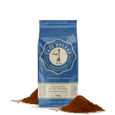 Imagem de Café Torrado e Moído Helena 500g (em Pó) - 100% Arábica
