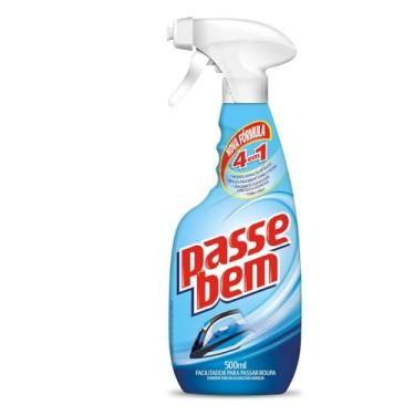 Imagem de Passe Bem Facilitador Spray De Passar Roupas 4 Em 1 500Ml