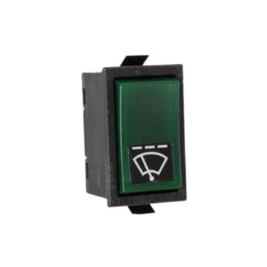 Imagem de Interruptor Tecla Limpador para-brisa compativel Volv Onibus caminhao 6 Terminais