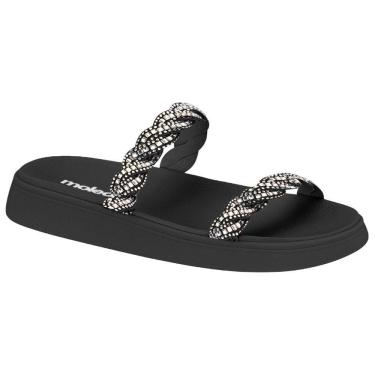 Imagem de Sandália Flatform Feminina Moleca 5469.133 Preta