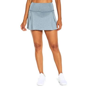 Imagem de Marika Calcinha feminina Kona cintura alta com bolso, H. Azul China, GG