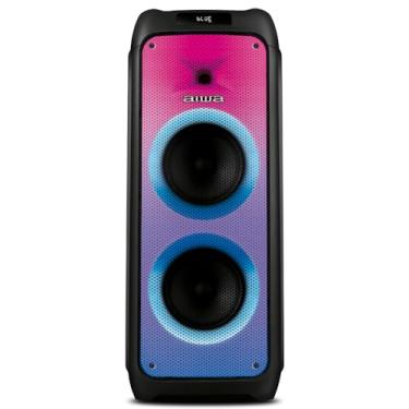 Imagem de Caixa de Som PartyBox AIWA PB-06 Bluetooth 20H RGB USB TWS Preto