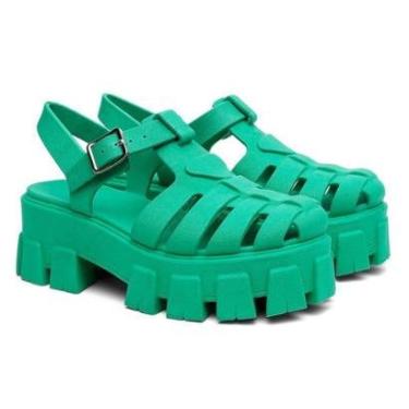 Imagem de Sandália PIZZARELI Fisherman Salto Tratorado Aranha Feminino-Feminino